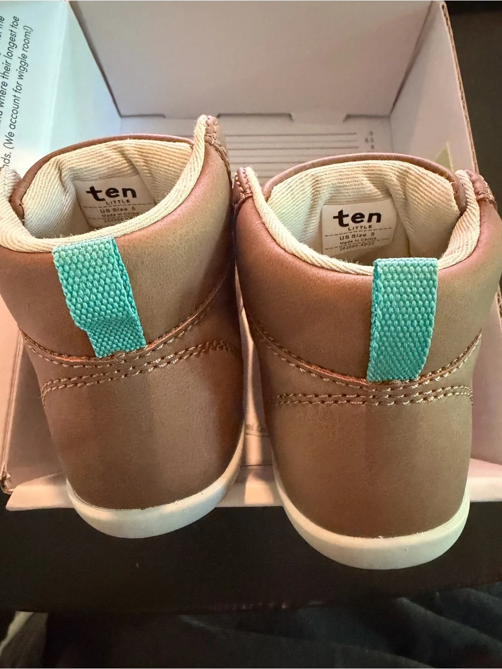 Ten Little Everyday High Tops NIB